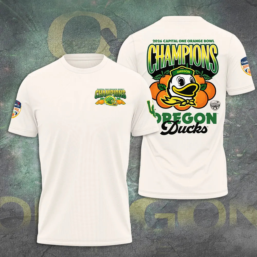 Oregon Ducks Football Back In Black 2025 Combo T-shirt