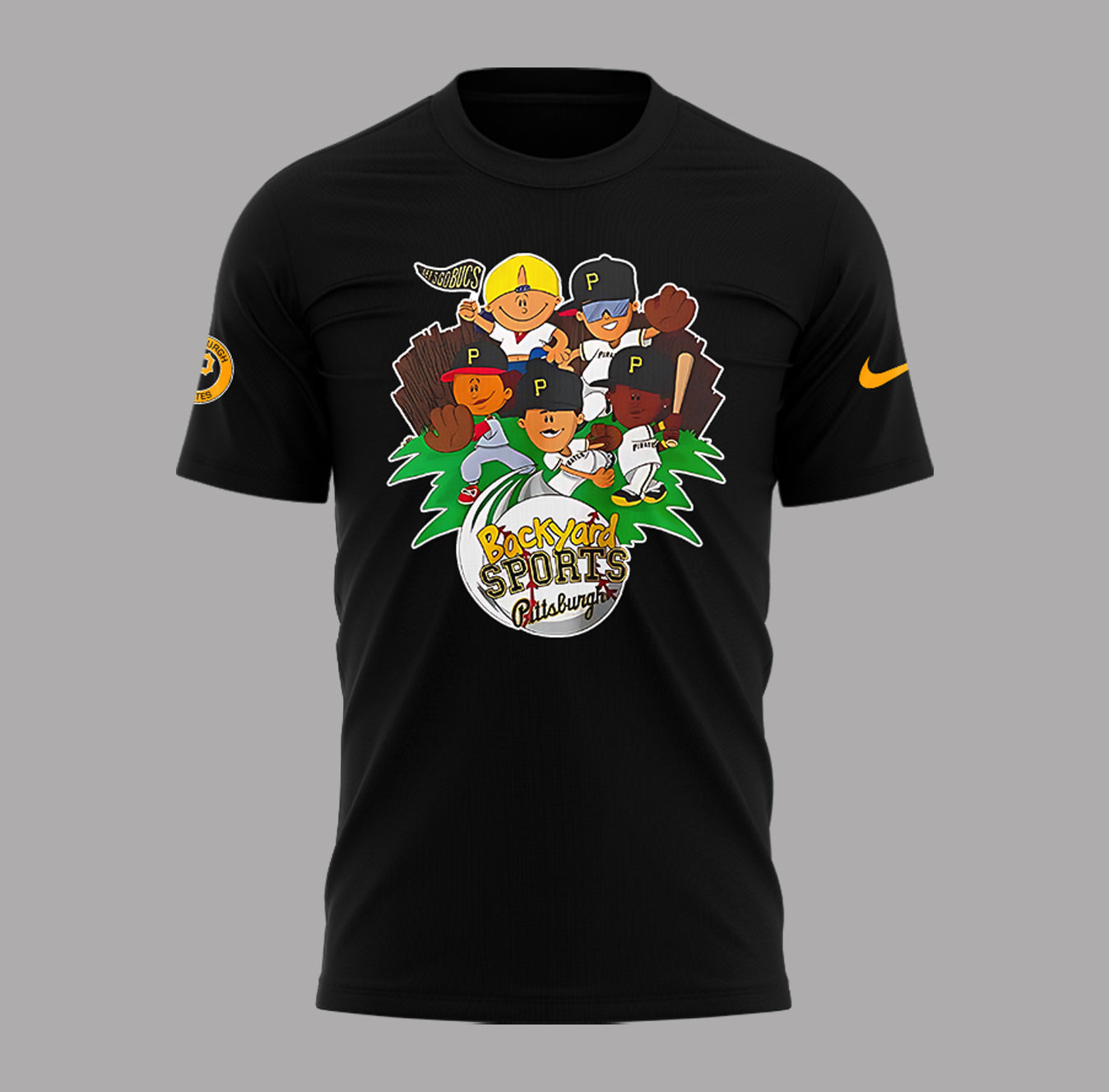 Pittsburgh Pirates x Backyard Sports Night TShirt
