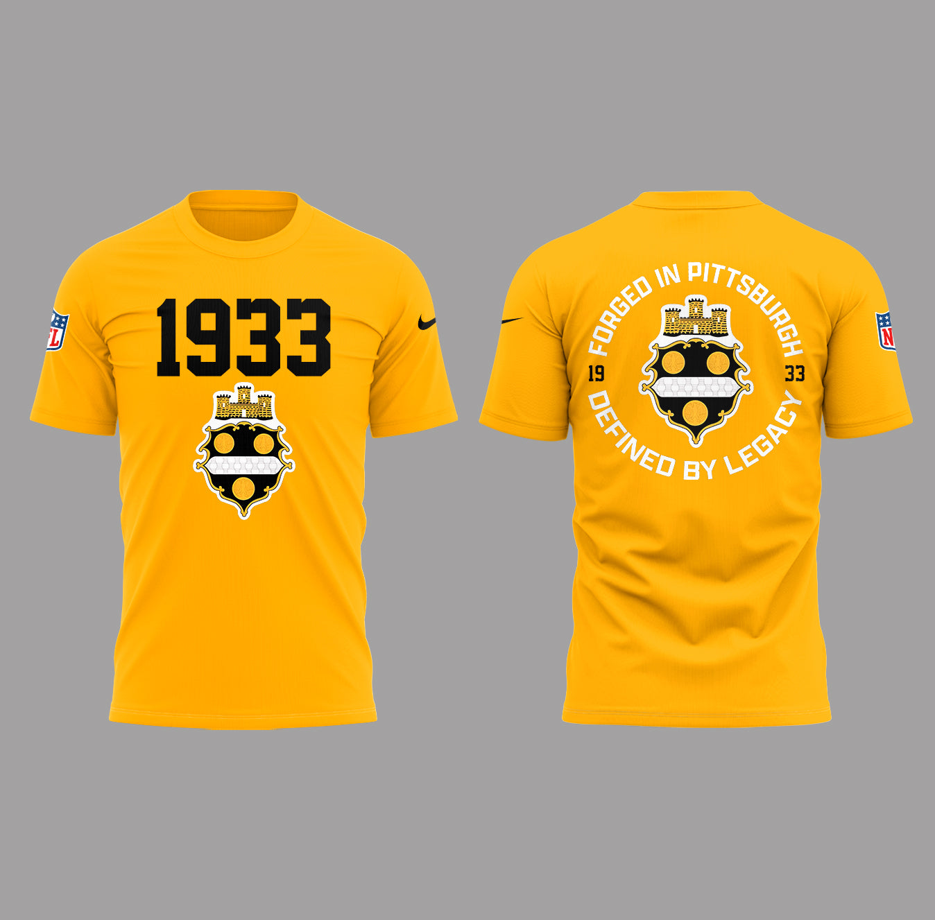 Limited Edition Steelers The 1933 Legacy Collection Shirt