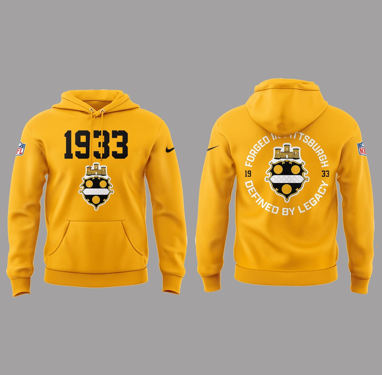 Limited Edition Steelers The 1933 Legacy Collection Hoodie
