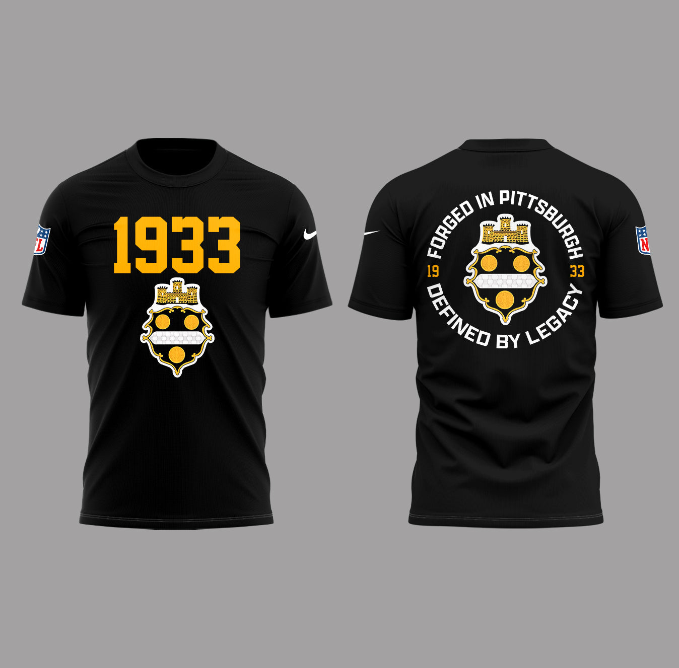 Limited Edition Steelers The 1933 Legacy Collection Shirt