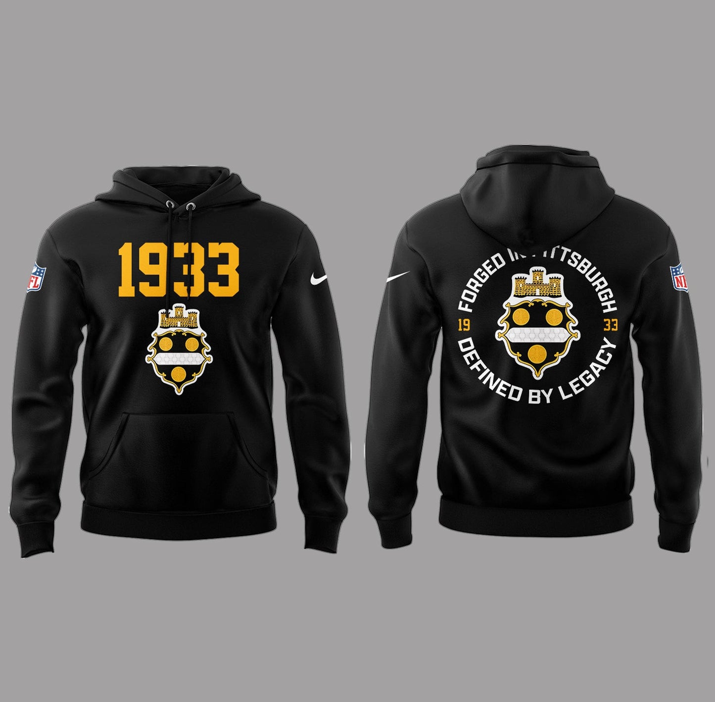 Limited Edition Steelers The 1933 Legacy Collection Hoodie