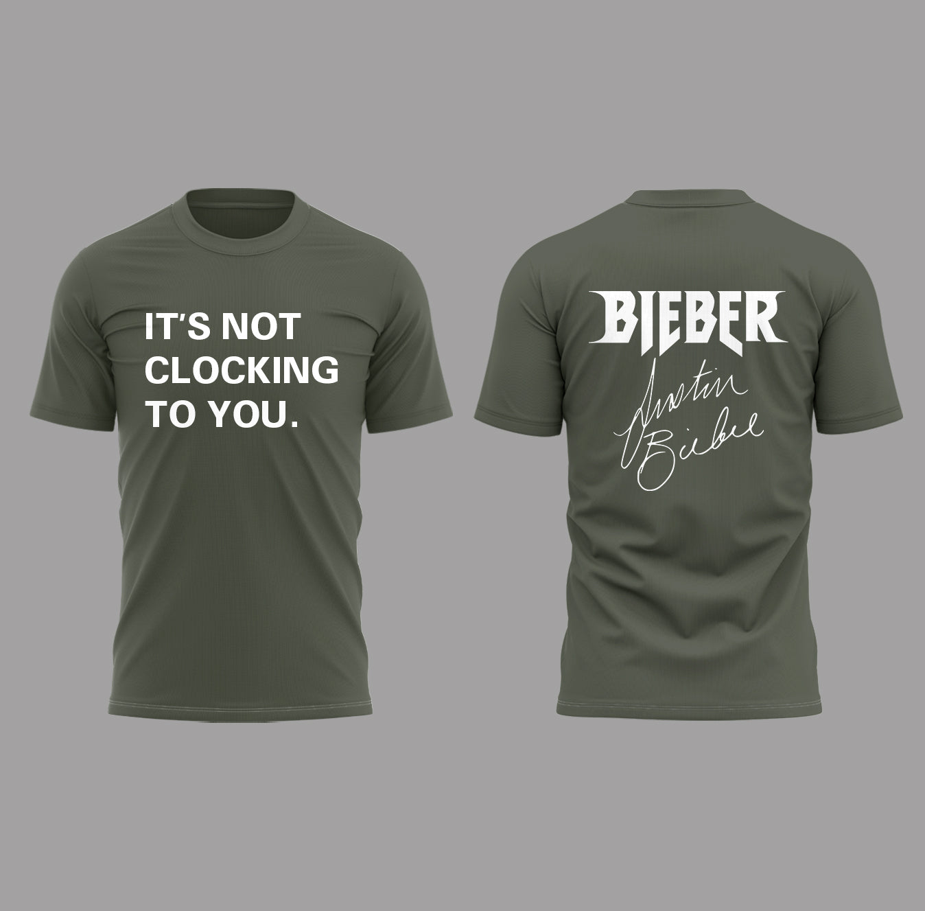 Limited Edition Justin hot Tshirt