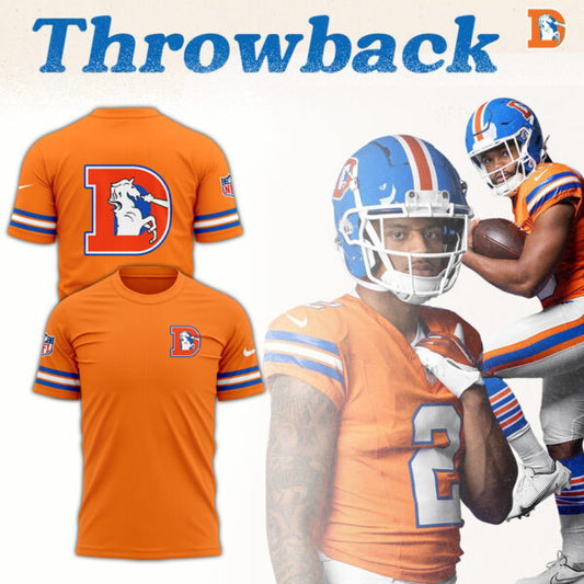 Denver Broncos NFL 2024 Nike Limited Throwback To 77 T-Shirt