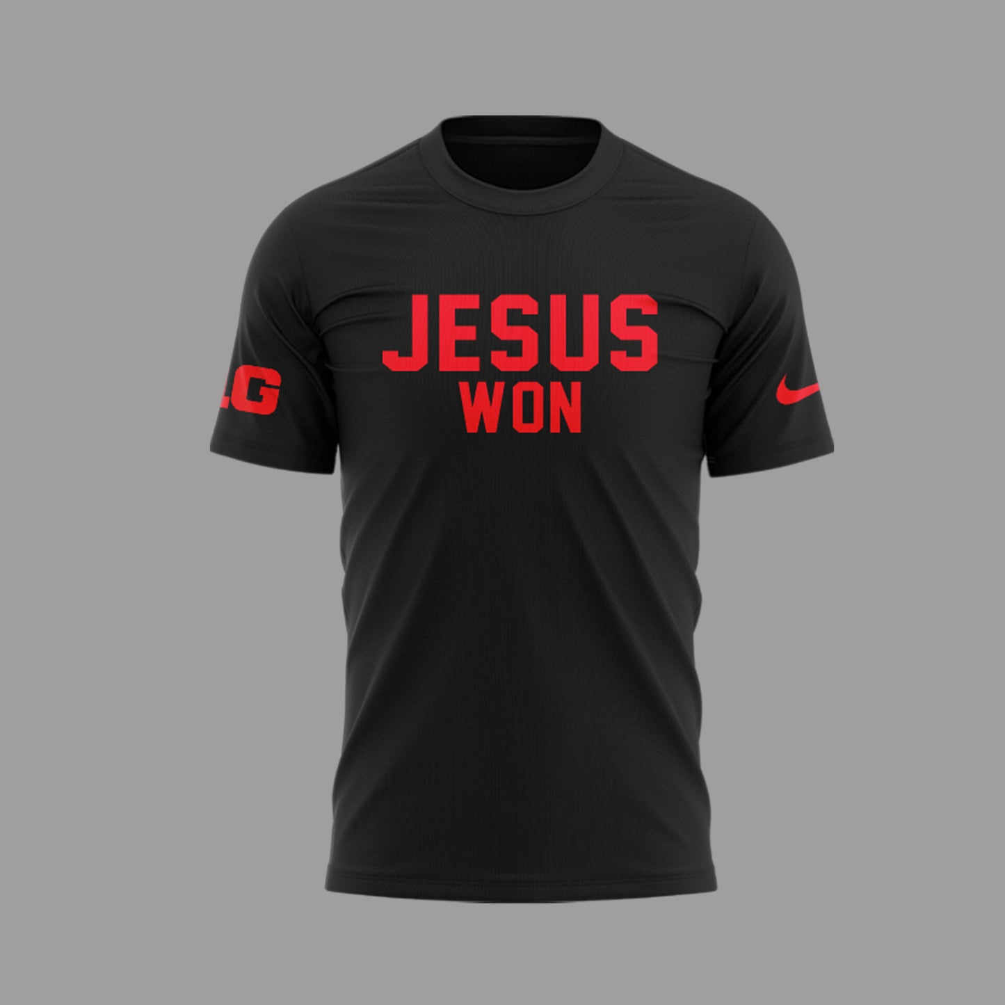 Limited Edition JESUS WON Black TShirt