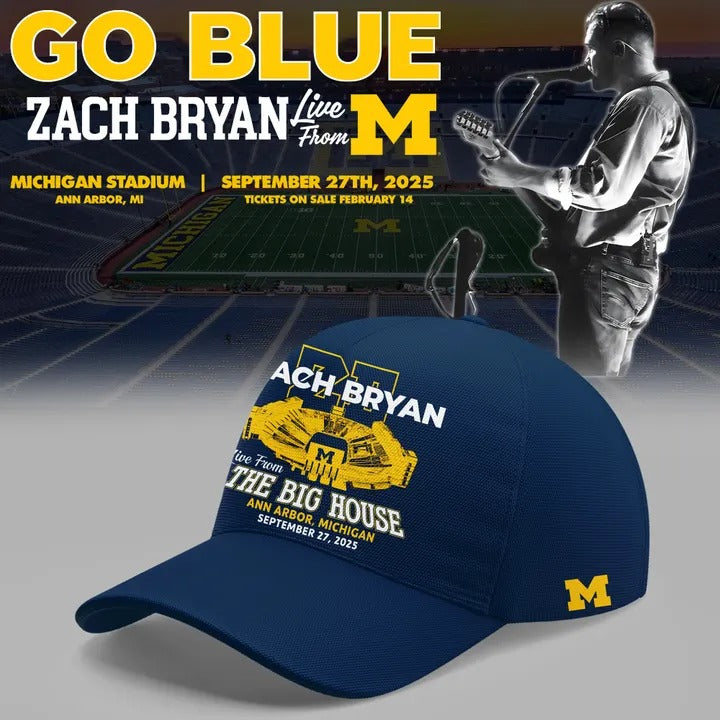 Limited Edition Michigan Fb Zach Michigan Stadium Tour TShirt