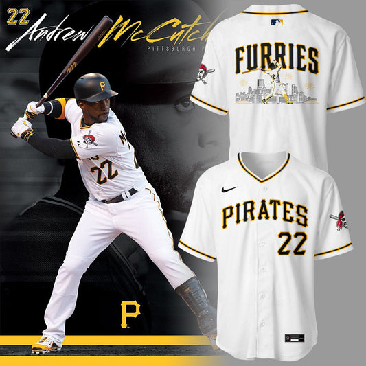 Pittsburgh Pirates MLB 2025 Limited Andrew McCutchen White Jersey