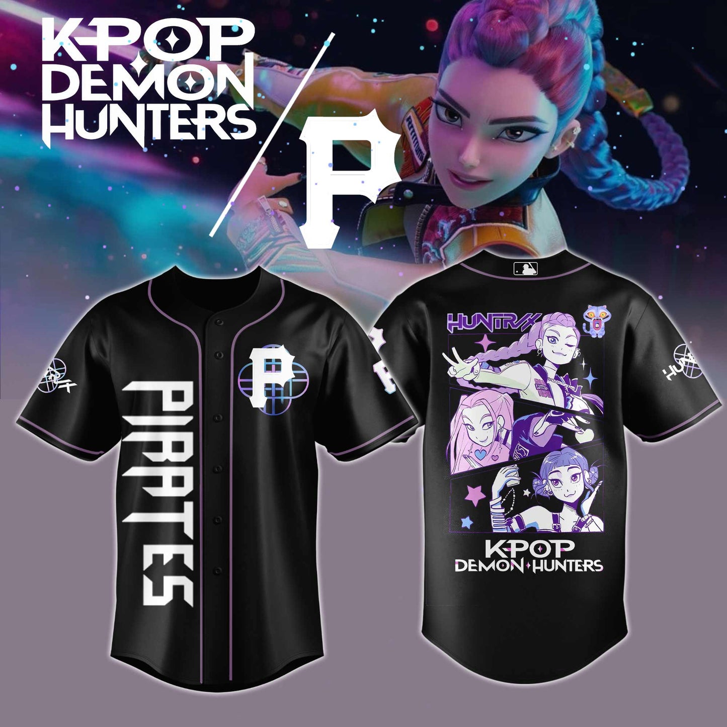 MLB x KPop Demon Hunters Jersey Editions Limited 2025