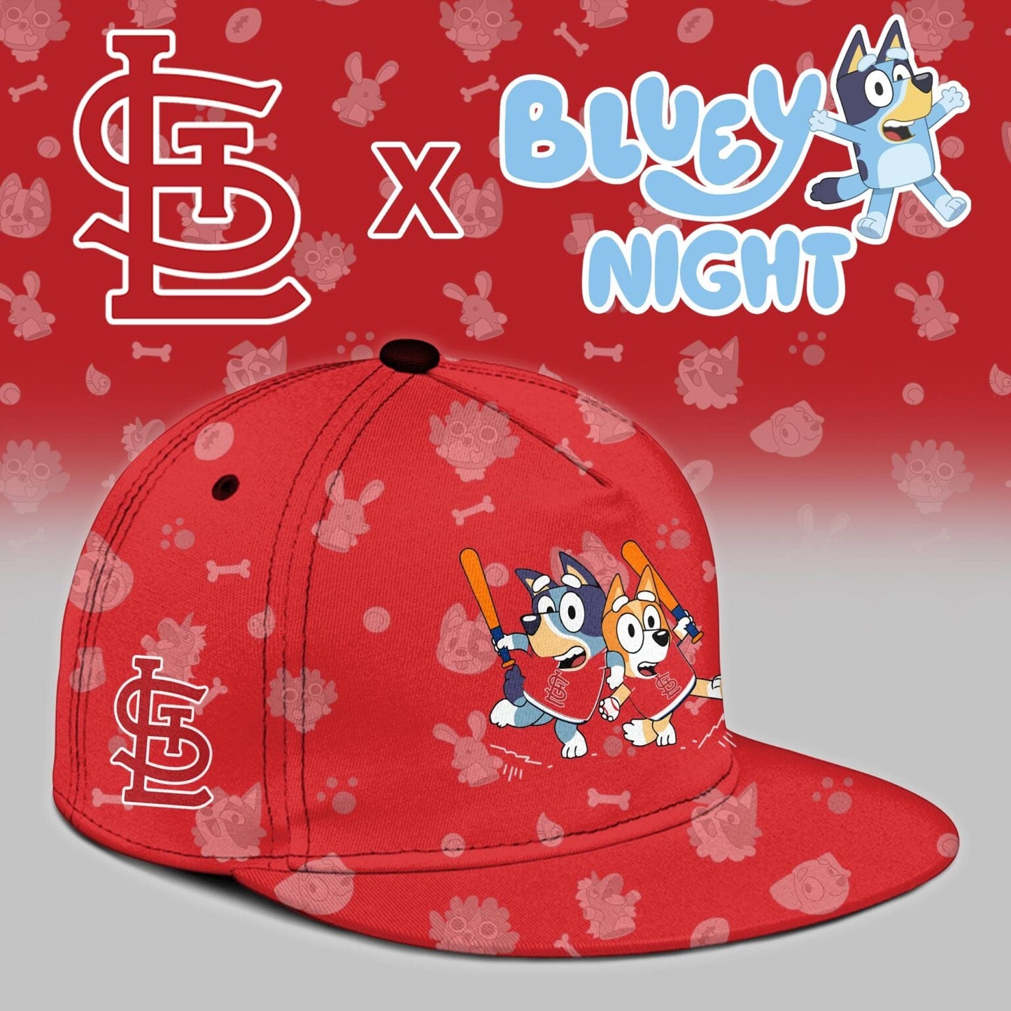 St.Louis Cardinals 2025 Bluey Night Game Limited Jersey