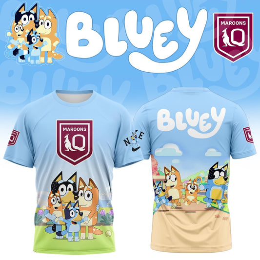 Queensland – Bluey and Bingo tshirt