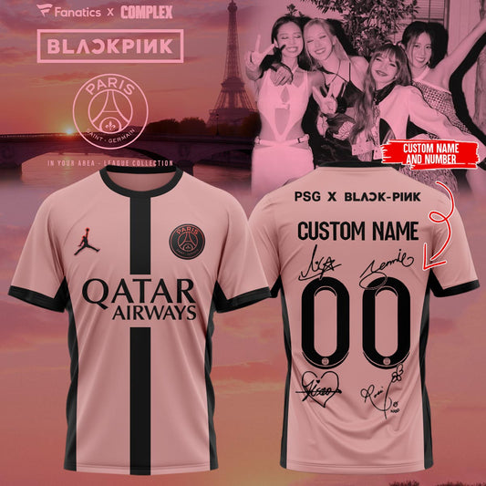 PSG x BLACKPINK Limited Edition 2025 New – T-SHIRT