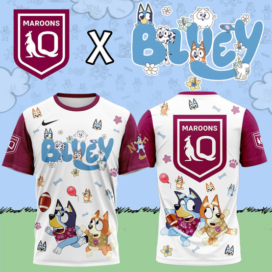 Queensland – Bluey and Bingo tshirt