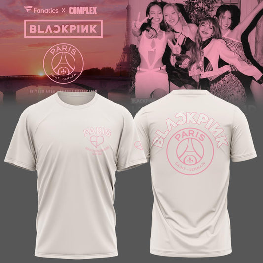 PSG x BLACKPINK Limited Edition 2025 New – TSHIRT&CAP