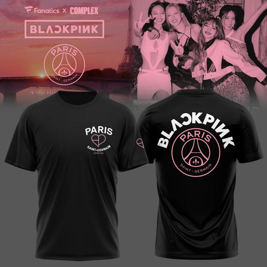 PSG x BLACKPINK Limited Edition 2025 New – TSHIRT&CAP