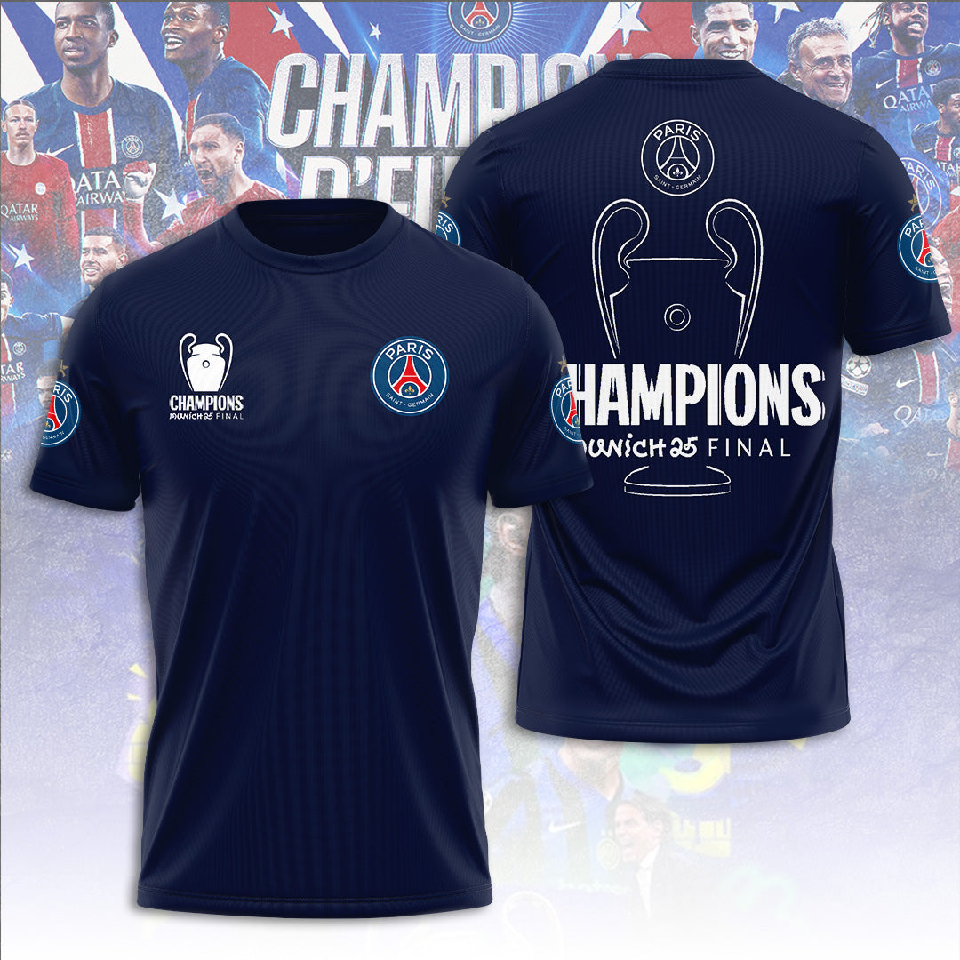 Paris Saint-Germain UEFA CHAMPIONS 2025 T-Shirt