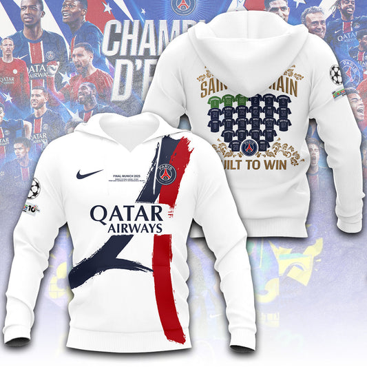 Paris Saint-Germain 3D Apparels Hoodie