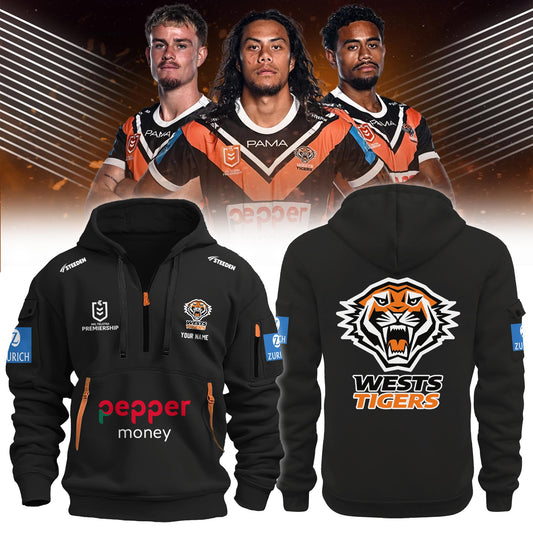 Wests Tigers Personalized New Hoodie