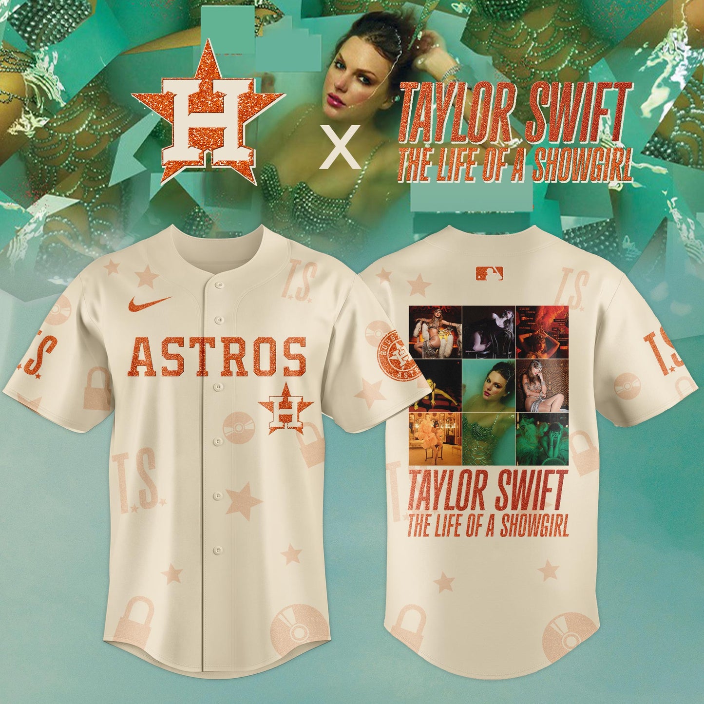 MLB x Taylor Swift “The Life of a Showgirl” 2025 Limited Editions Jersey