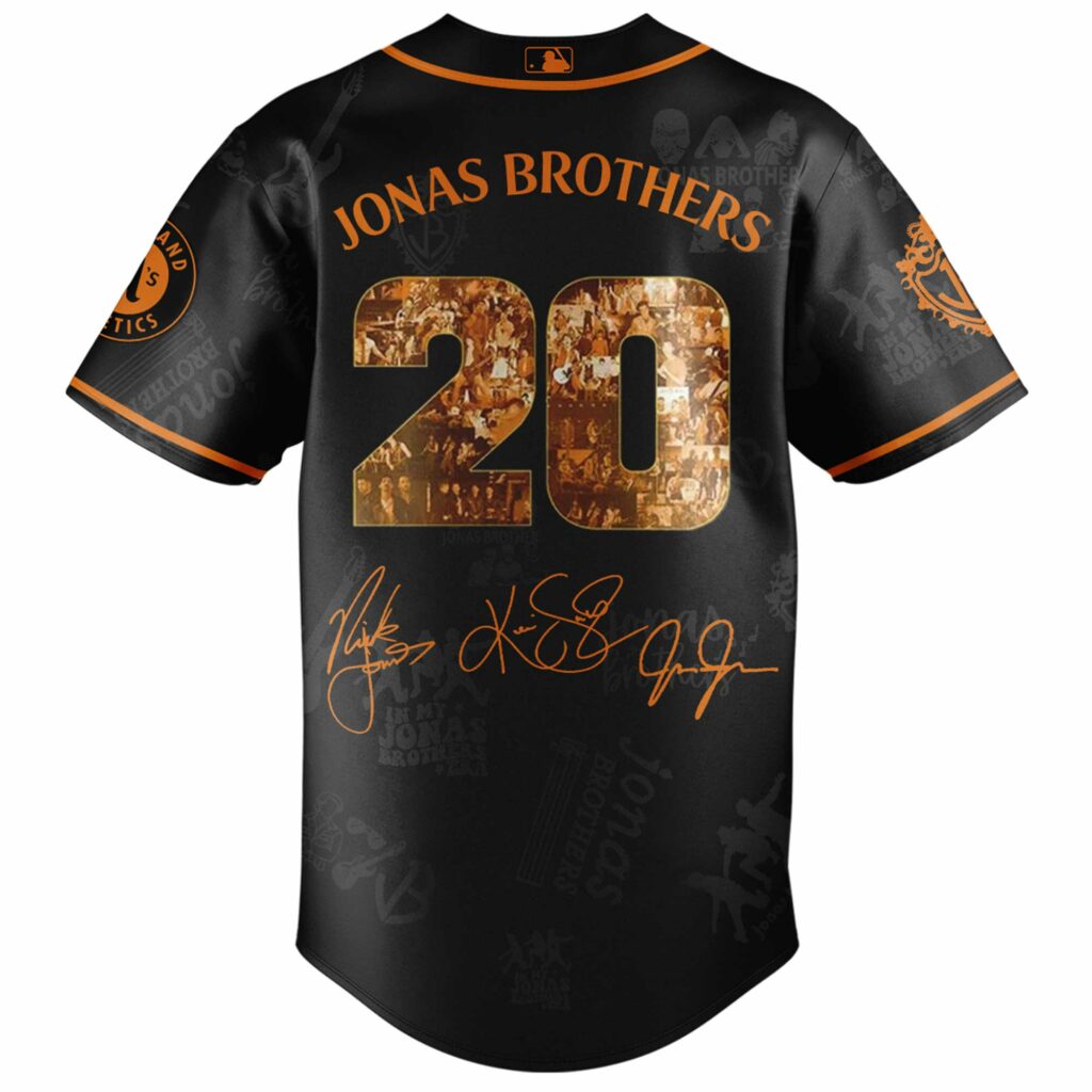 MLB x Jonas Brothers Tour 2025 Jersey Editions Limited