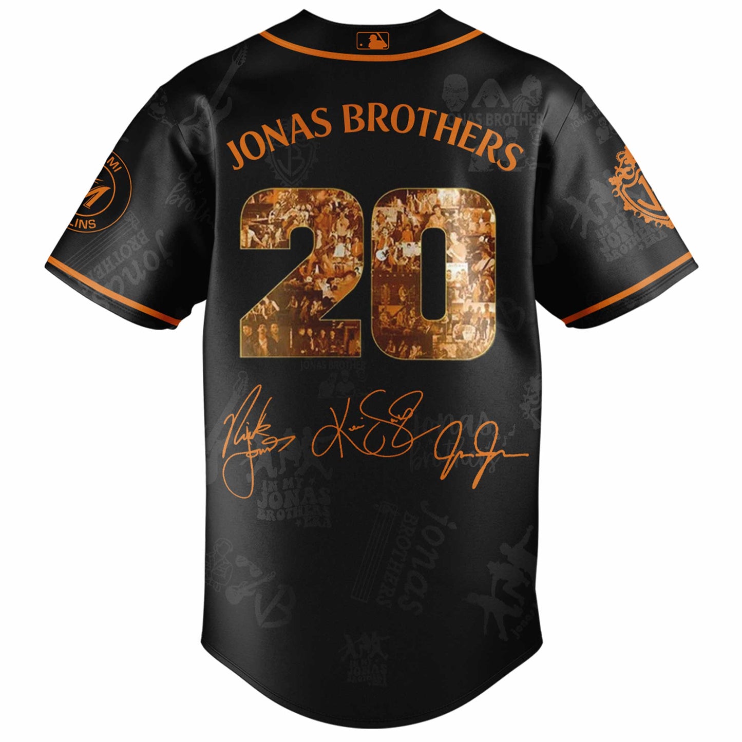 MLB x Jonas Brothers Tour 2025 Jersey Editions Limited
