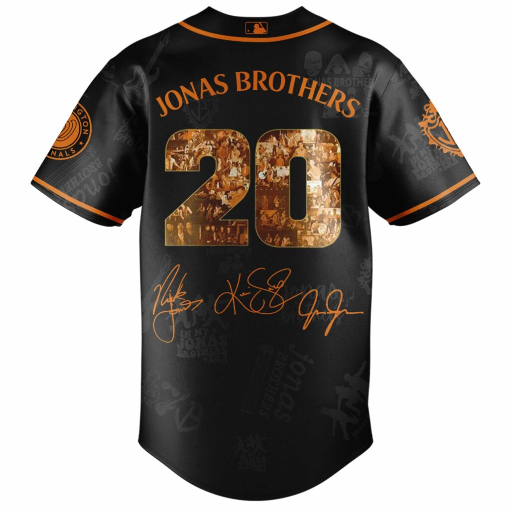 MLB x Jonas Brothers Tour 2025 Jersey Editions Limited