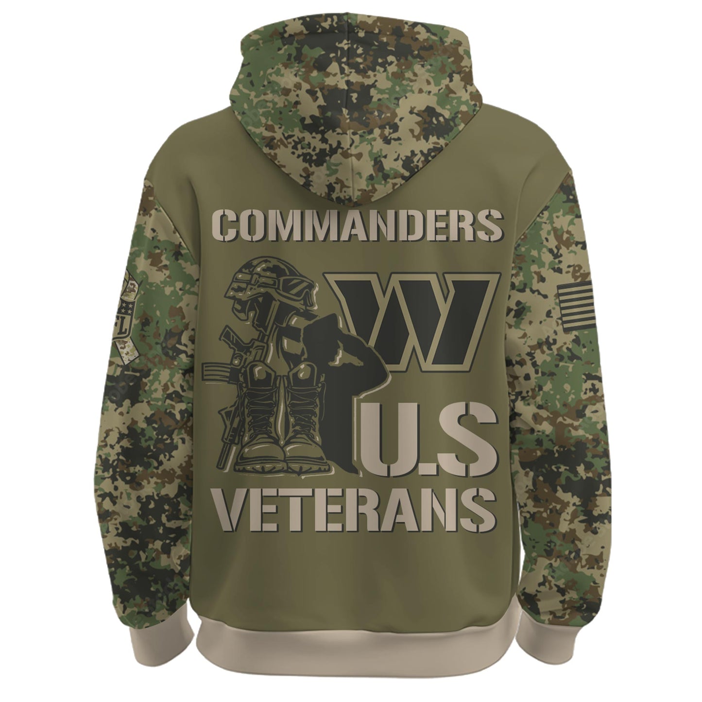 Washington Commanders - Veteran Day 2025 Hoodie Limited Edions