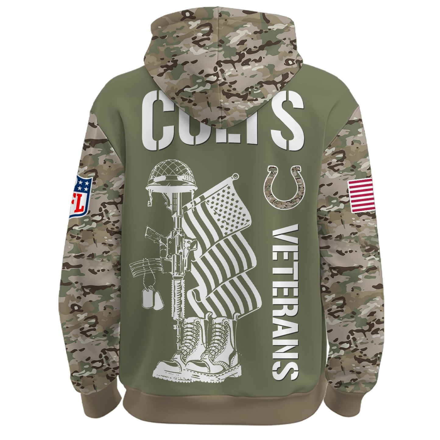 Indianapolis Colts - Veteran Day 2025 Hoodie Limited Edions