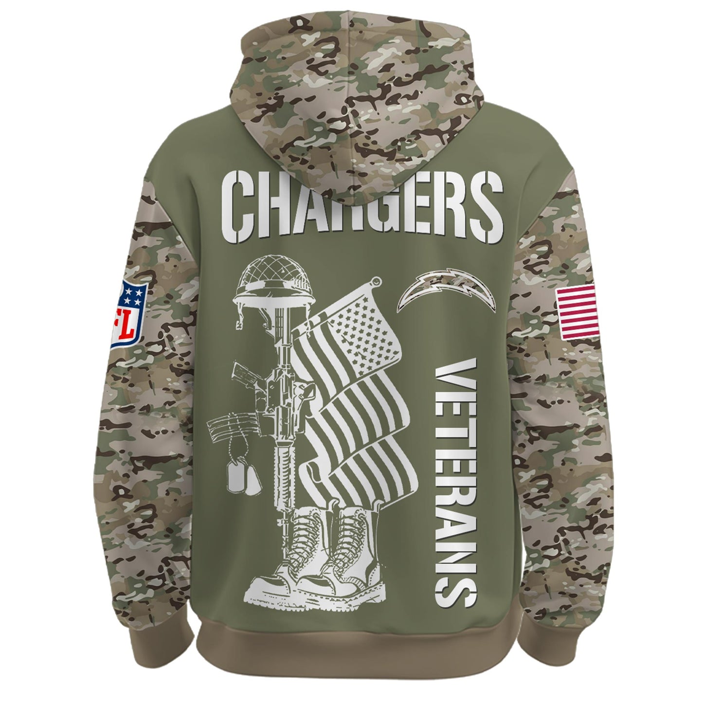 Las Vegas Raiders - Veteran Day 2025 Hoodie Limited Edions