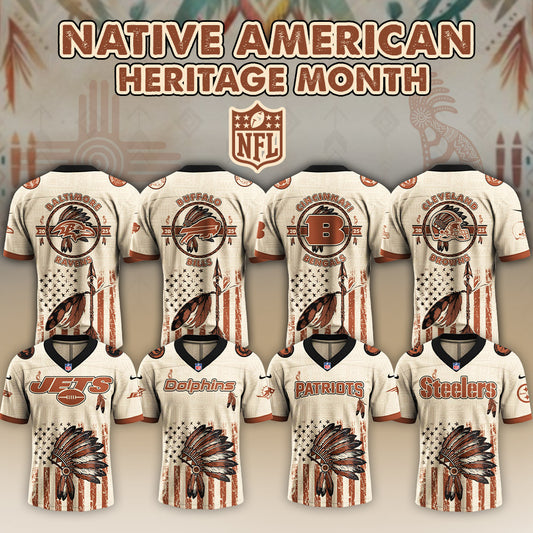 NFL x Native American Heritage Month Limited Edition Football Jersey 2025