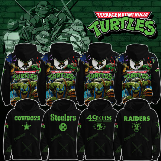 NFL x Teenage Mutant Ninja Turtles Limited Edition Hoodie 2025