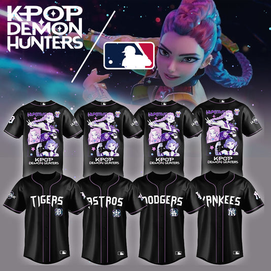 MLB x KPop Demon Hunters Jersey Editions Limited 2025