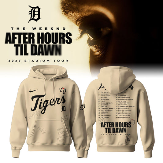 DET x The Weeknd After Hours Til Dawn Hoodie Limited Edition