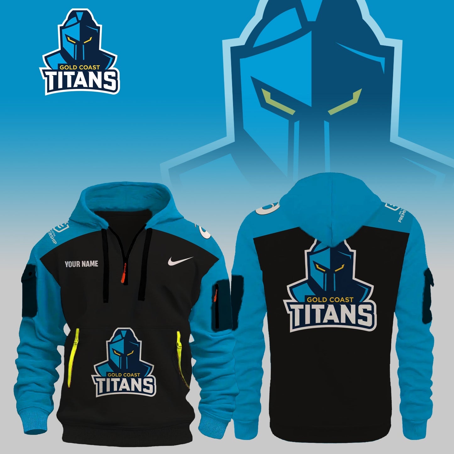 Gold Coast Titans 2025 New Hoodie Limited Edition