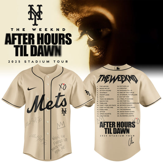 NYM x The Weeknd After Hours Til Dawn Jersey Limited Edition