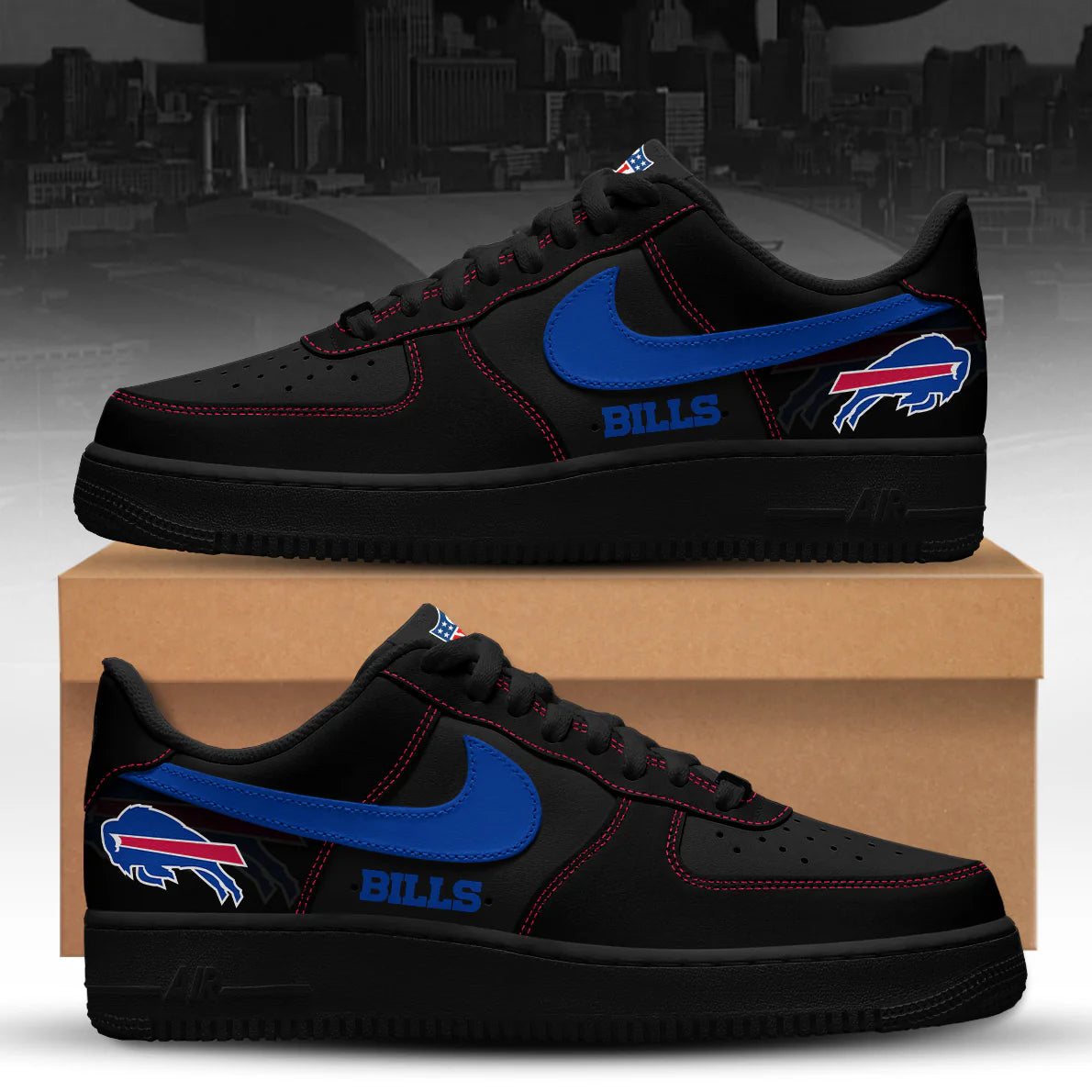 Buffalo Bills Special Edition AF1 Sneakers