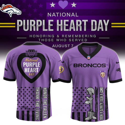 DEN x Purple Heart Day Jersey Limited Edition
