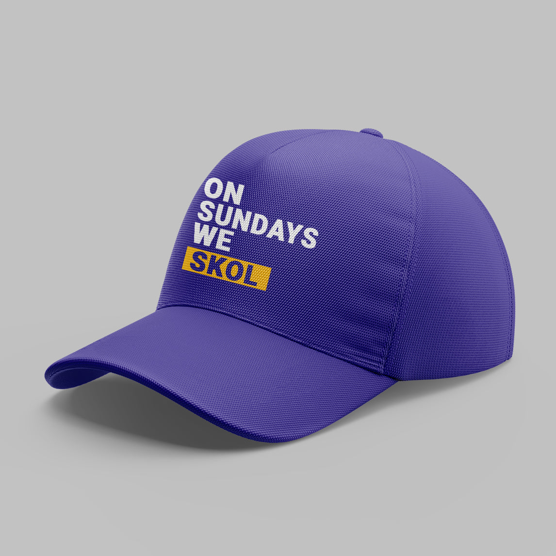 Limited Edition Vikings FB “On Sundays We SKOL” Purple Hoodie