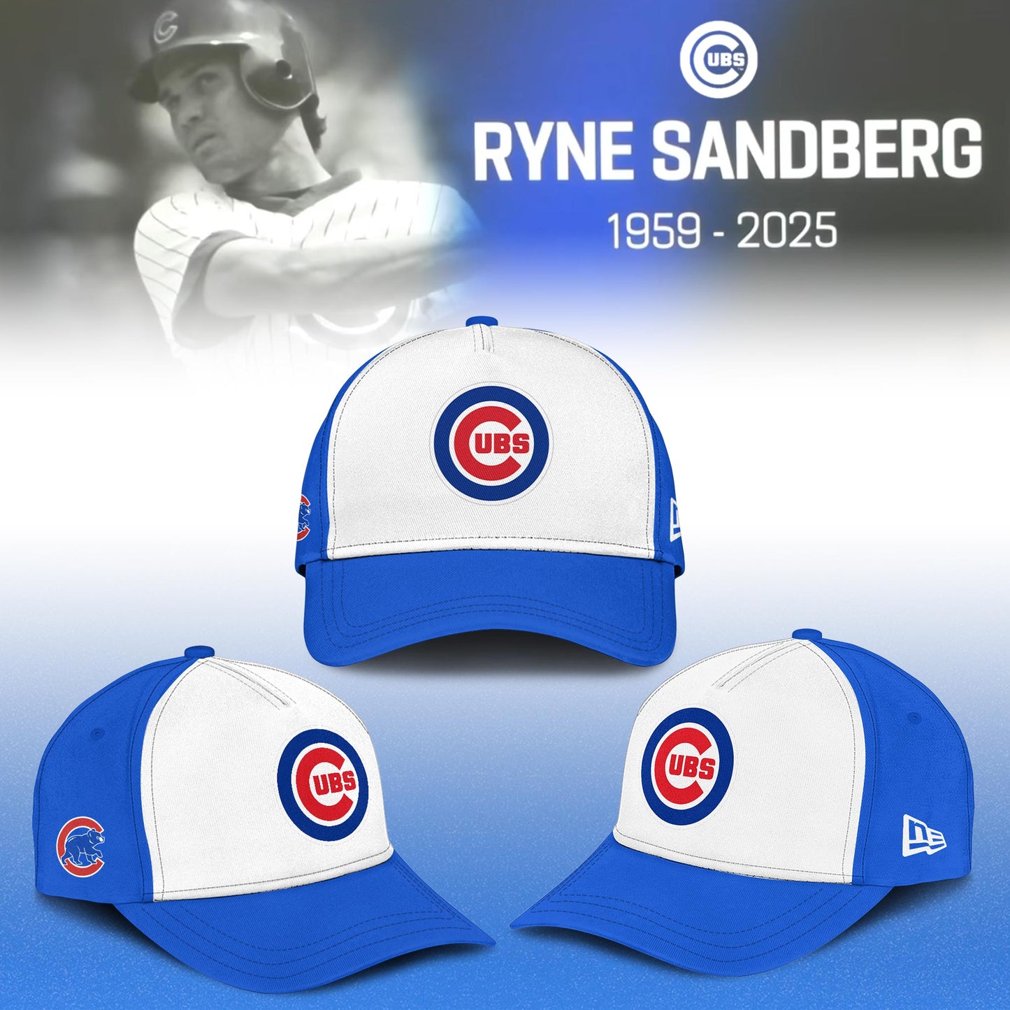 Ryne Sandberg 1959 2025 Jersey Editions Limited Blue