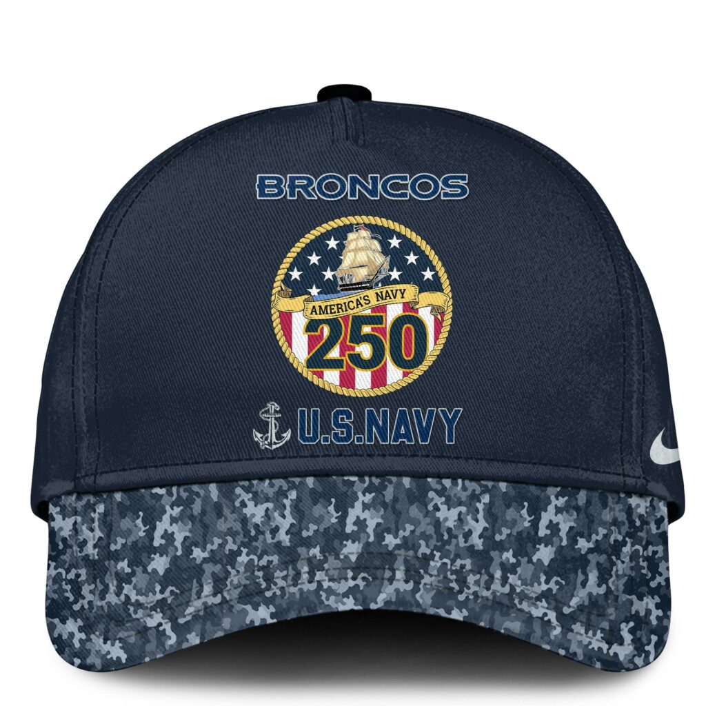 Denver Broncos Navy 250th Birthday Hoodie Limited Edions