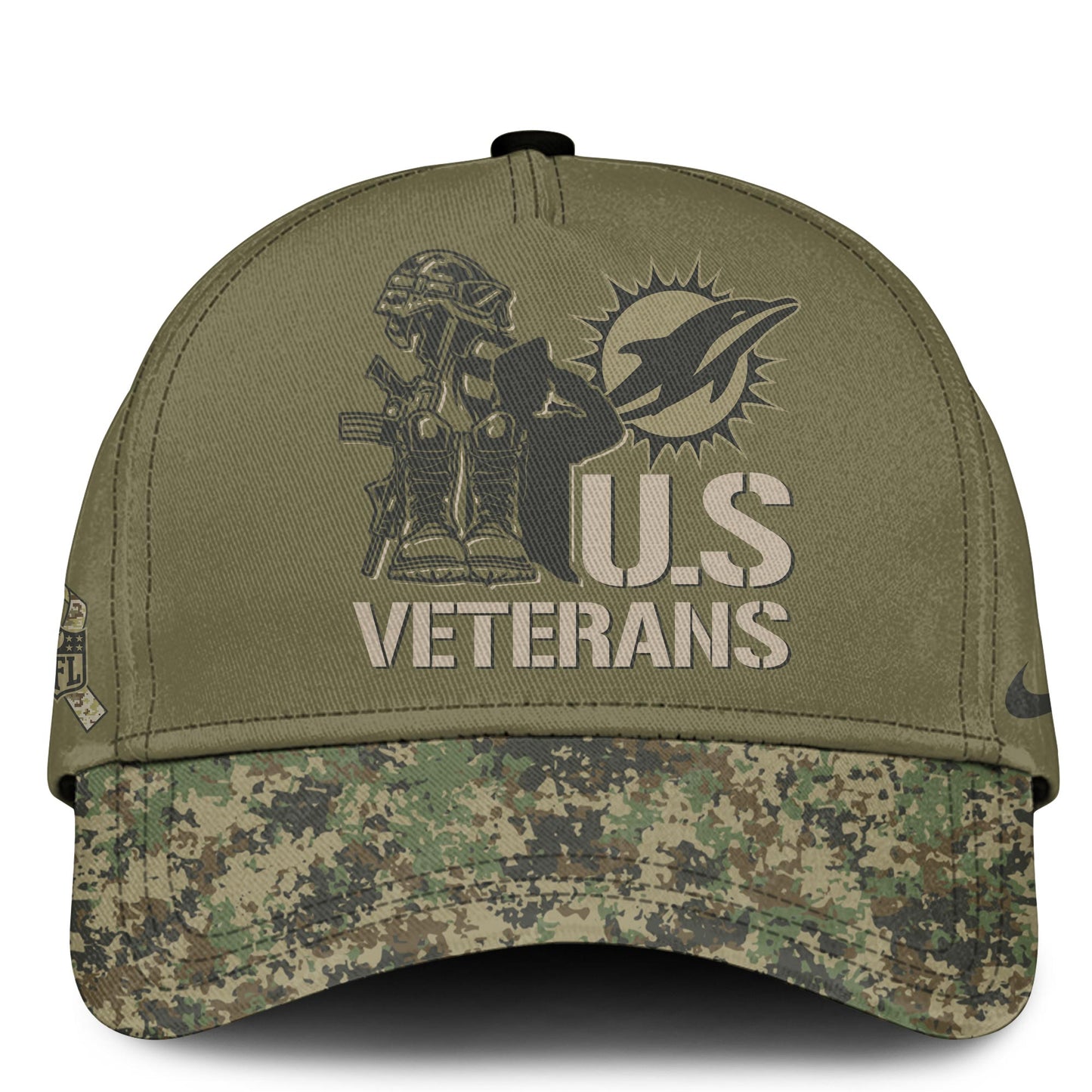 Miami Dolphins - Veteran Day 2025 Hoodie Limited Edions