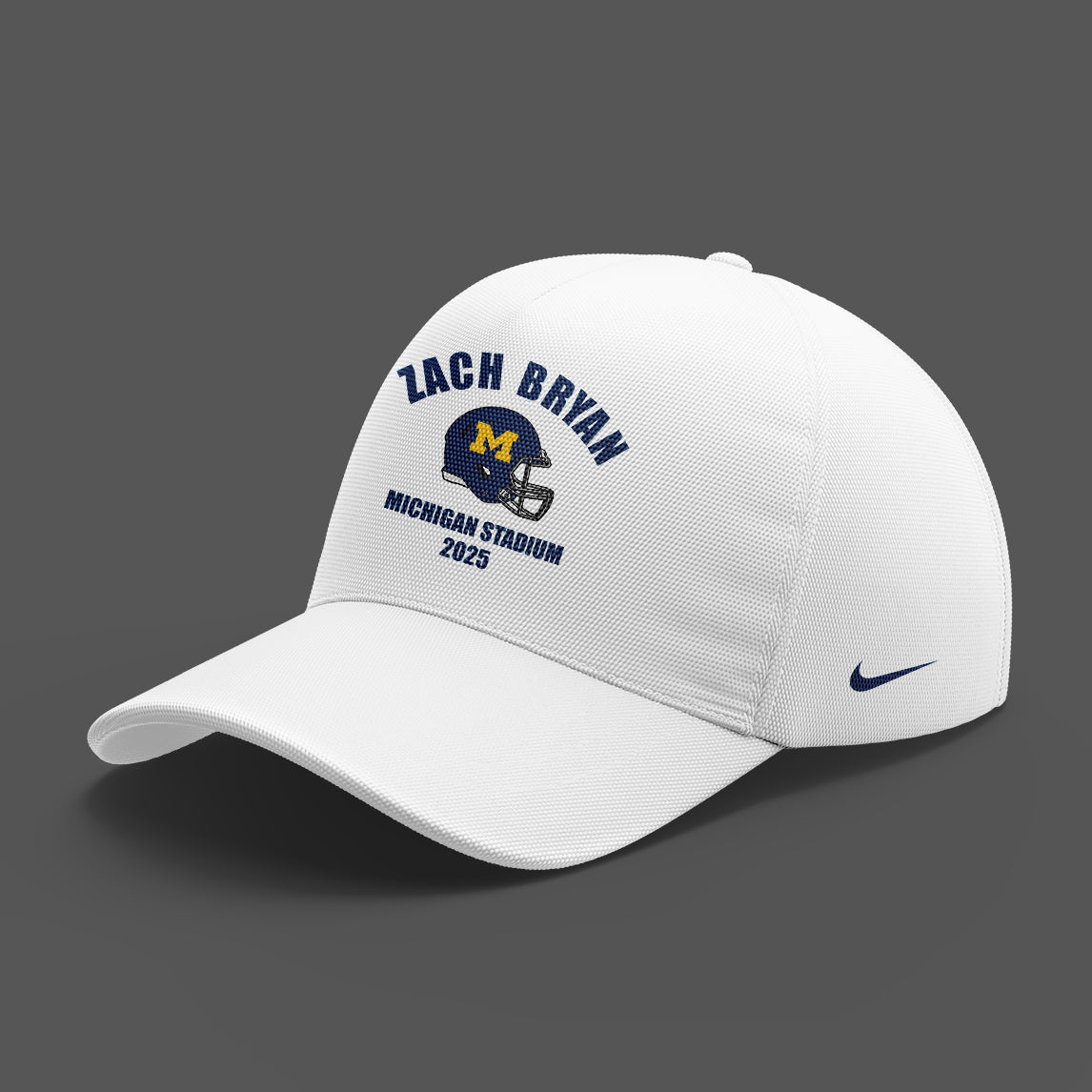 Limited Edition Michigan Fb Zach “The Quittin’ Time Tour 2025” Michigan Stadium TShirt