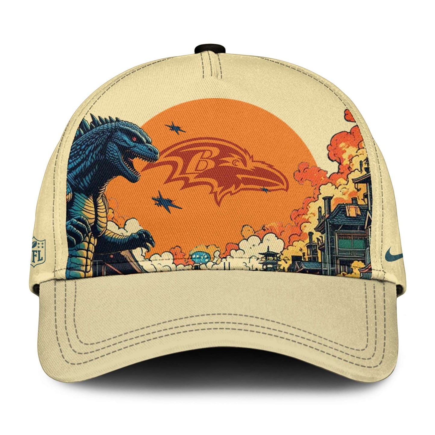 BAL Ravens Special Godzilla Limited Edition Hoodie