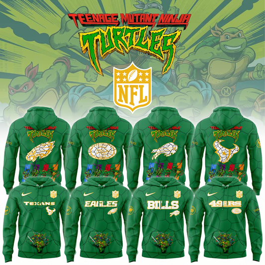NFL x Teenage Mutant Ninja Turtles Limited Edition Hoodie 2025