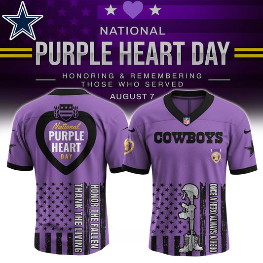 DAL x Purple Heart Day Jersey Limited Edition