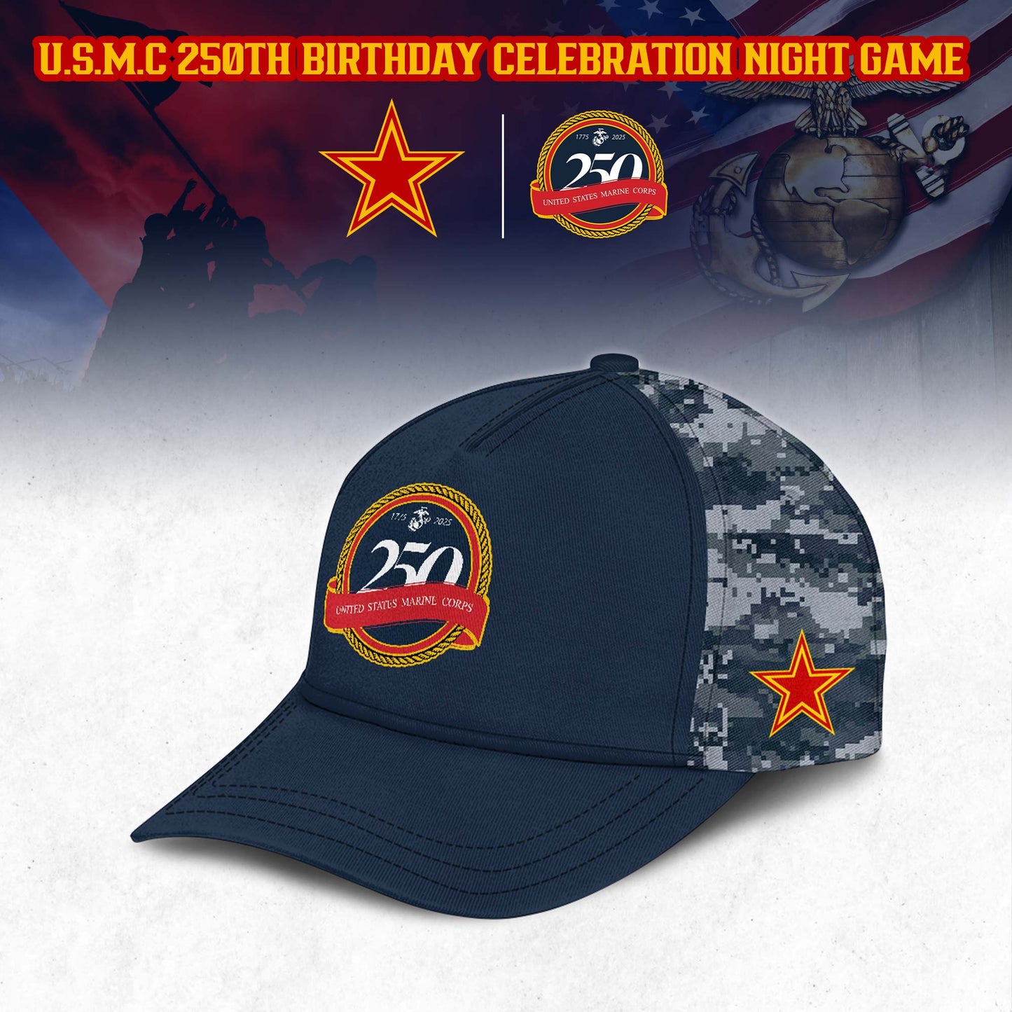 NFL x U.S.M.C 250th Anniversary Limited Editions 2025 Half Zip