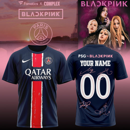PSG x BLACKPINK Limited Edition 2025 New – TSHIRT&CAP