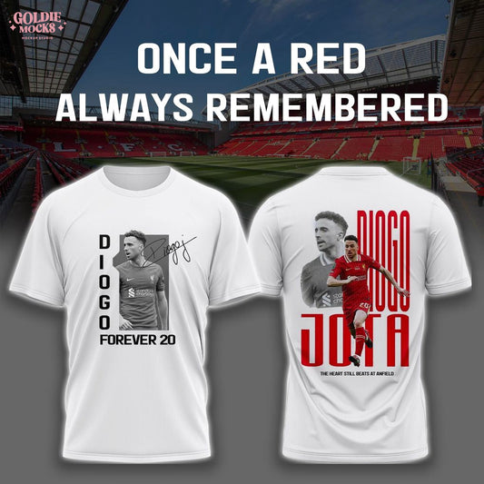 Diogo Jota Thank You For Memories T-Shirt
