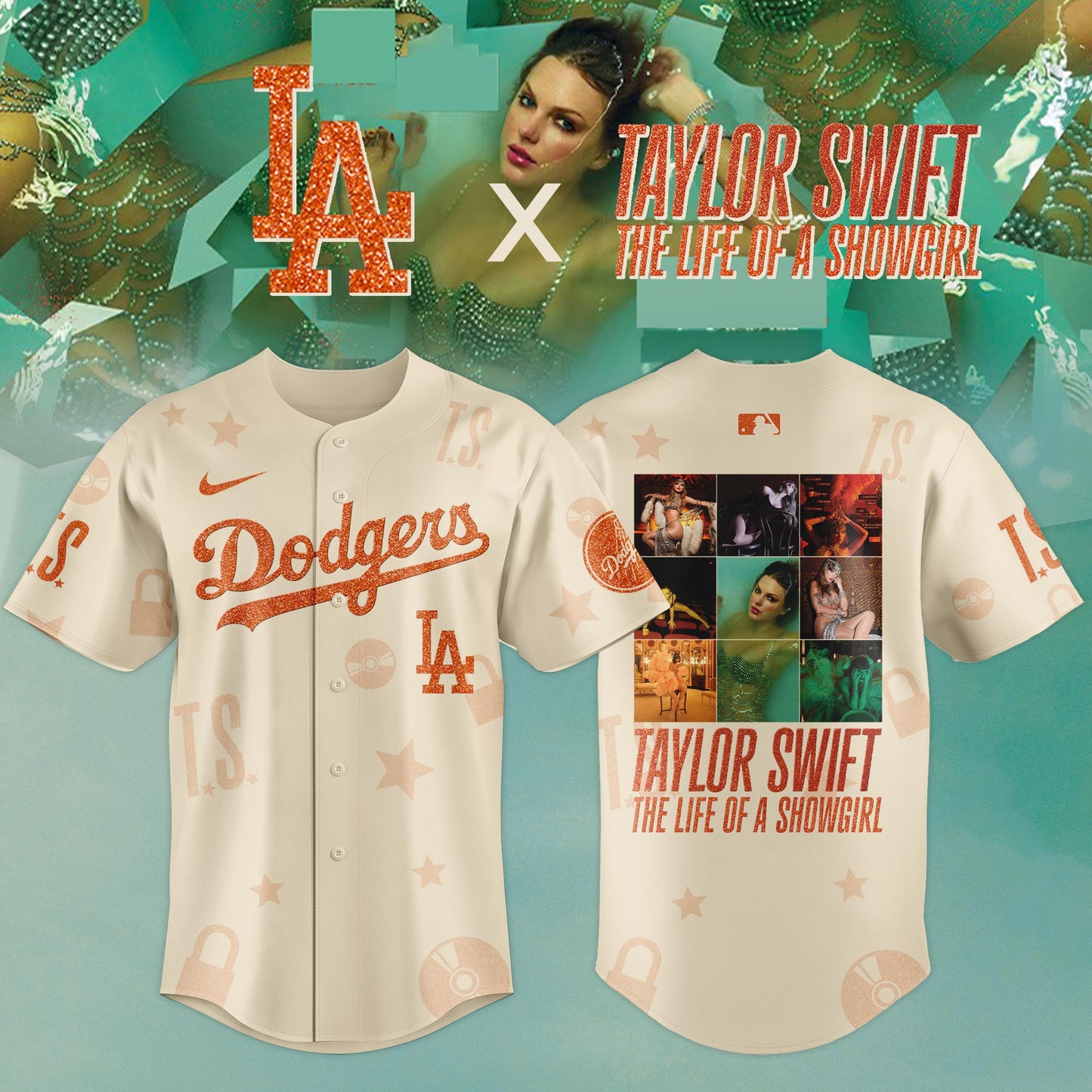 MLB x Taylor Swift “The Life of a Showgirl” 2025 Limited Editions Jersey