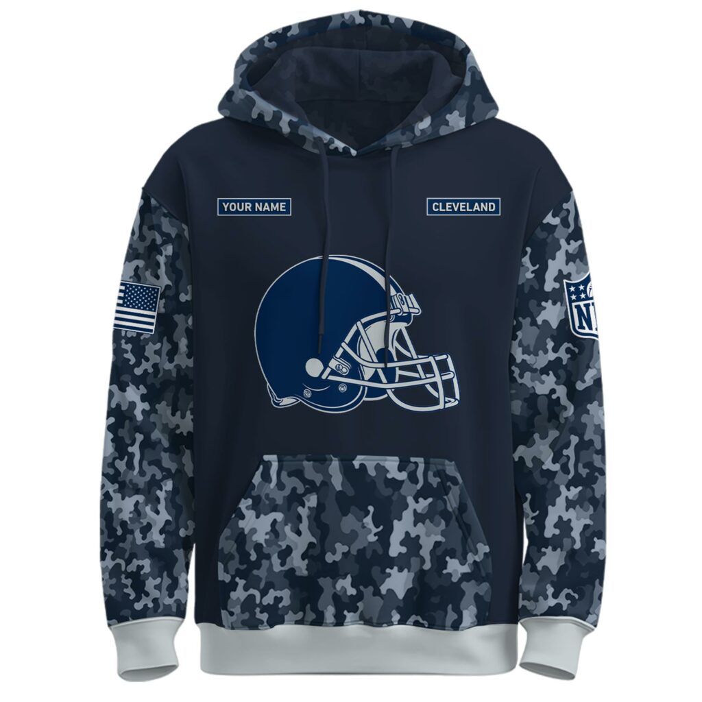 Cleveland Browns Navy 250th Birthday Hoodie Limited Edions