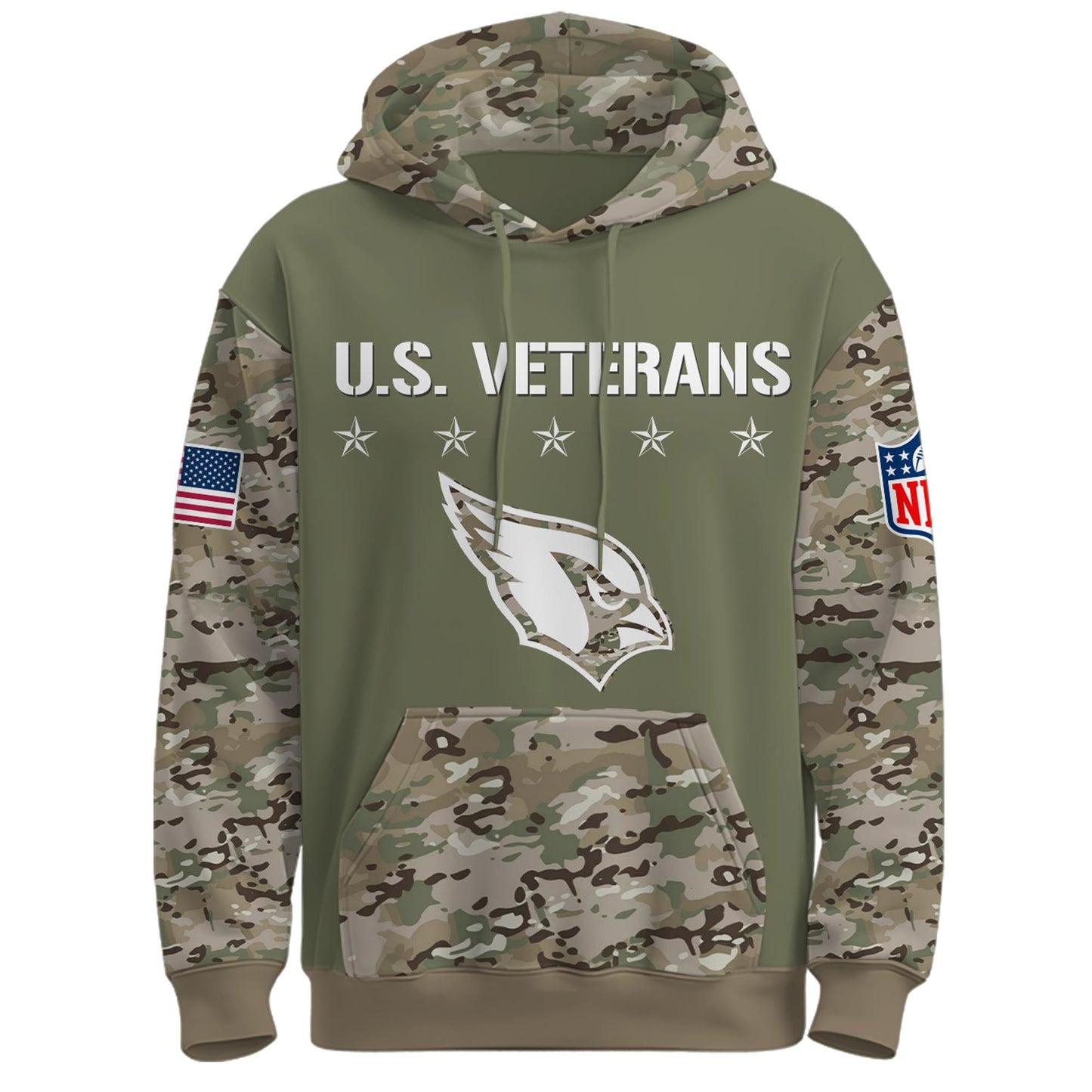 Arizona Cardinals - Veteran Day 2025 Hoodie Limited Edions